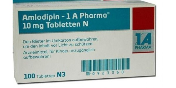 Амлодипин 10 мг/100 таблеток