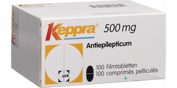 Кеппра 500 мг/100 таблеток