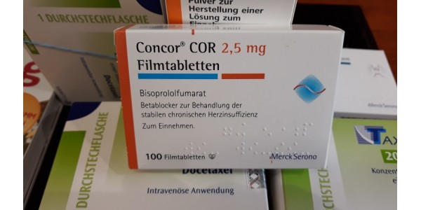 Конкор Кор 2.5 мг/100 таблеток