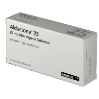  Альдактон 25 мг/100 таблеток