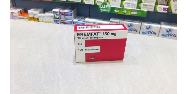 Эремфат (Рифампицин) 150 мг/100 таблеток