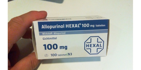 Аллопуринол 100 mg/100 таблеток